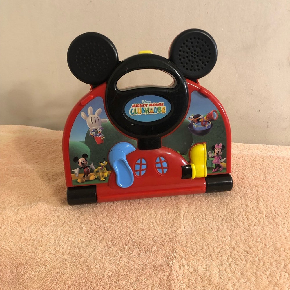 Vtech Mickey Mouse Clubhouse Mousekadoer Laptop #1039 WORKS